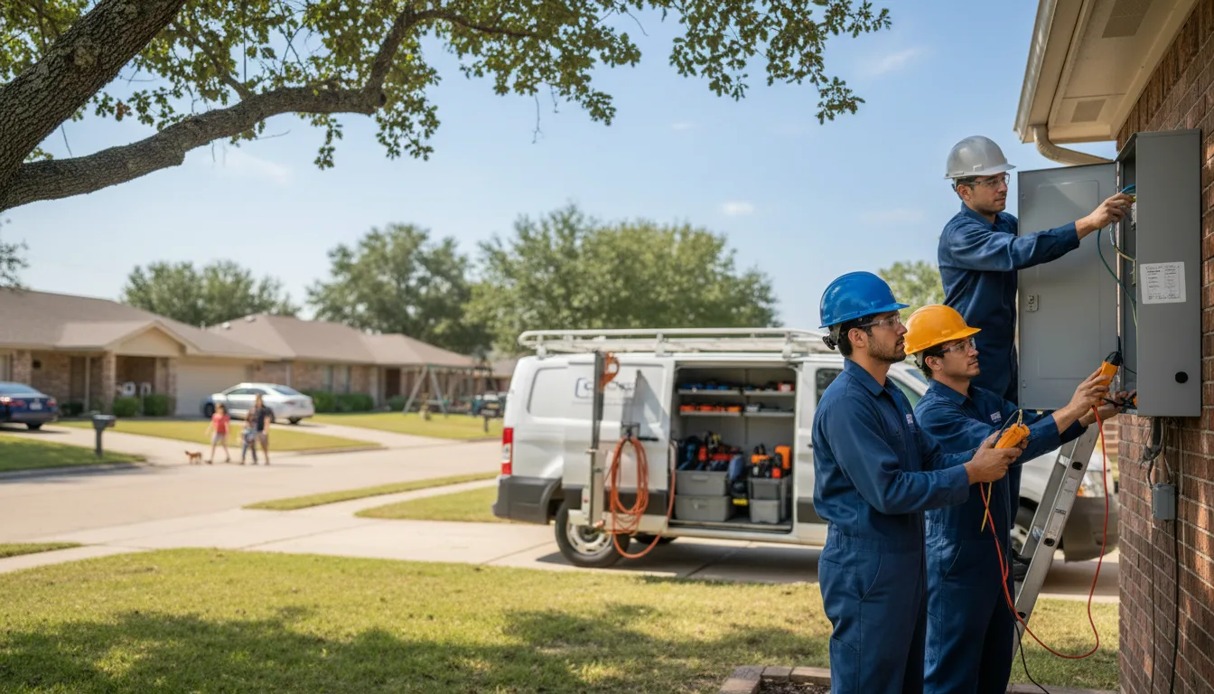 Certified electrician providing emergency electrical services in Arapahoe, NE